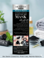 DR.DAVEY Charcoal & Vitamin E Black Peel-Off Mask - Image 2