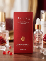 OneSpring Red Pomegranate Anti-Wrinkle Essence Liquid - Image 2