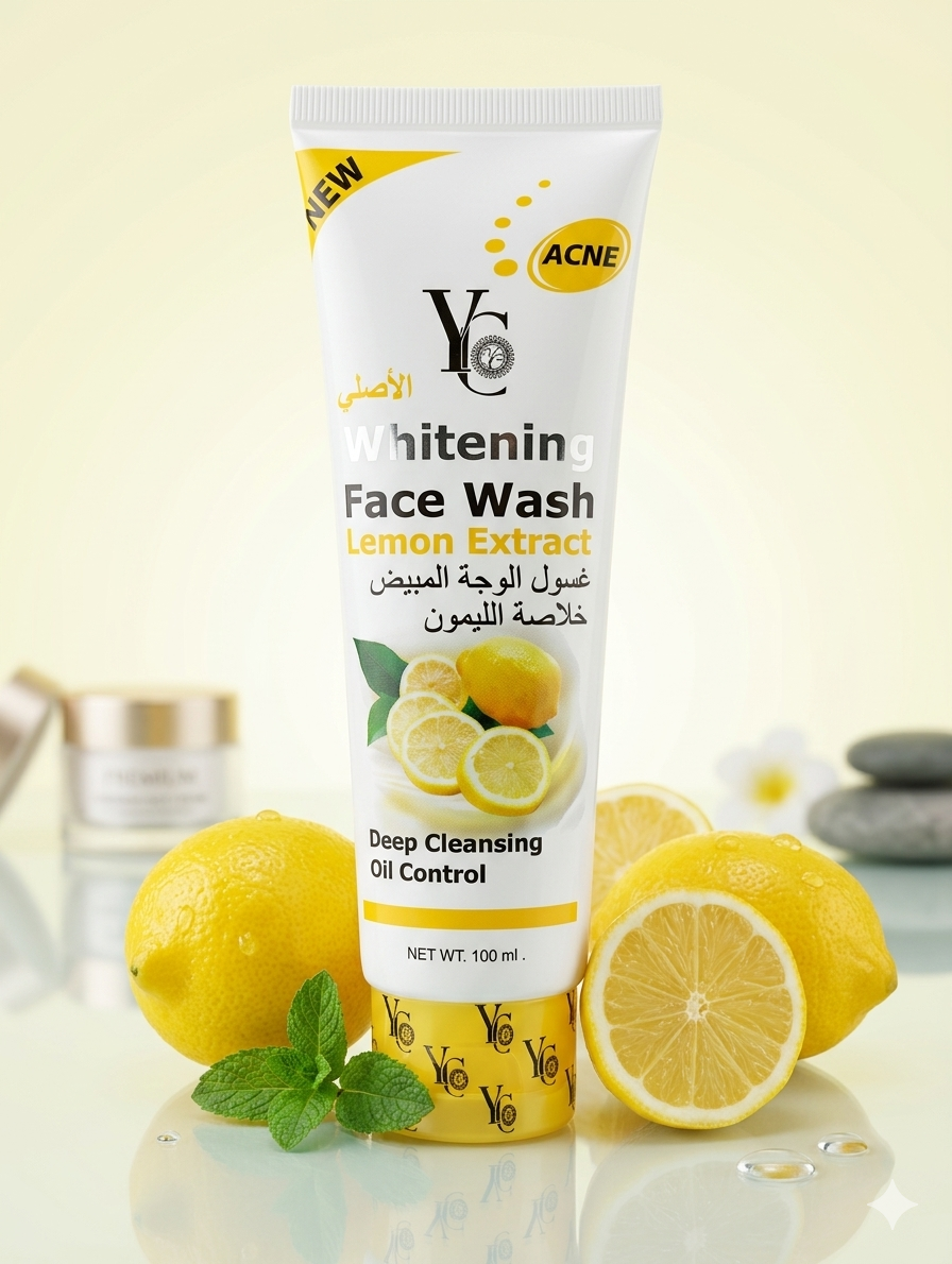 1782218985804 YC Whitening Face Wash (Lemon Extract) - Image 1