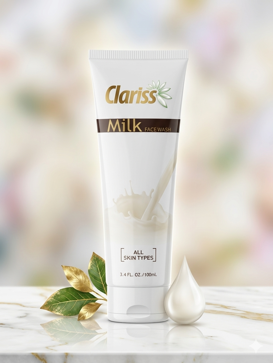 1782233408525 Clariss Milk Face Wash - Image 1