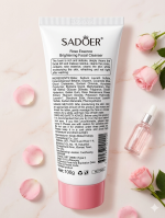 SADOER Rose Essence Brightening Facial Cleanser - Image 2