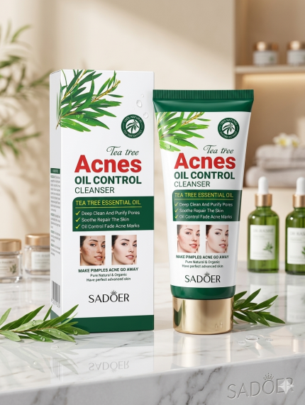 SADOER Tea Tree Acnes Oil Control Cleanser