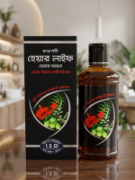 রাঙাপরী হেয়ার লাইফ হেয়ার অয়েল (Hair Regrowth Fertilizer) — চুল সমস্যার কার্যকরী সমাধান! - Image 2