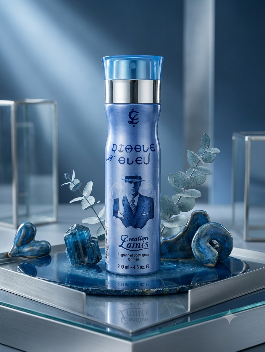 1784313262002 Diable Bleu by Creation Lamis — Fragrance Body Spray for Men - Image 1