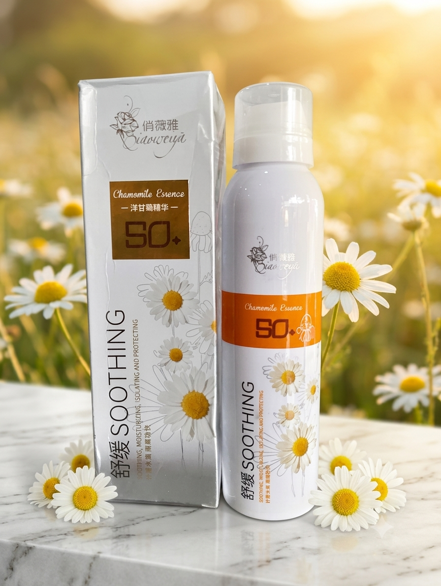 1784528587666 Siaoweiya Chamomile Soothing & Protection Sunscreen Spray (SPF 50+) - Image 1