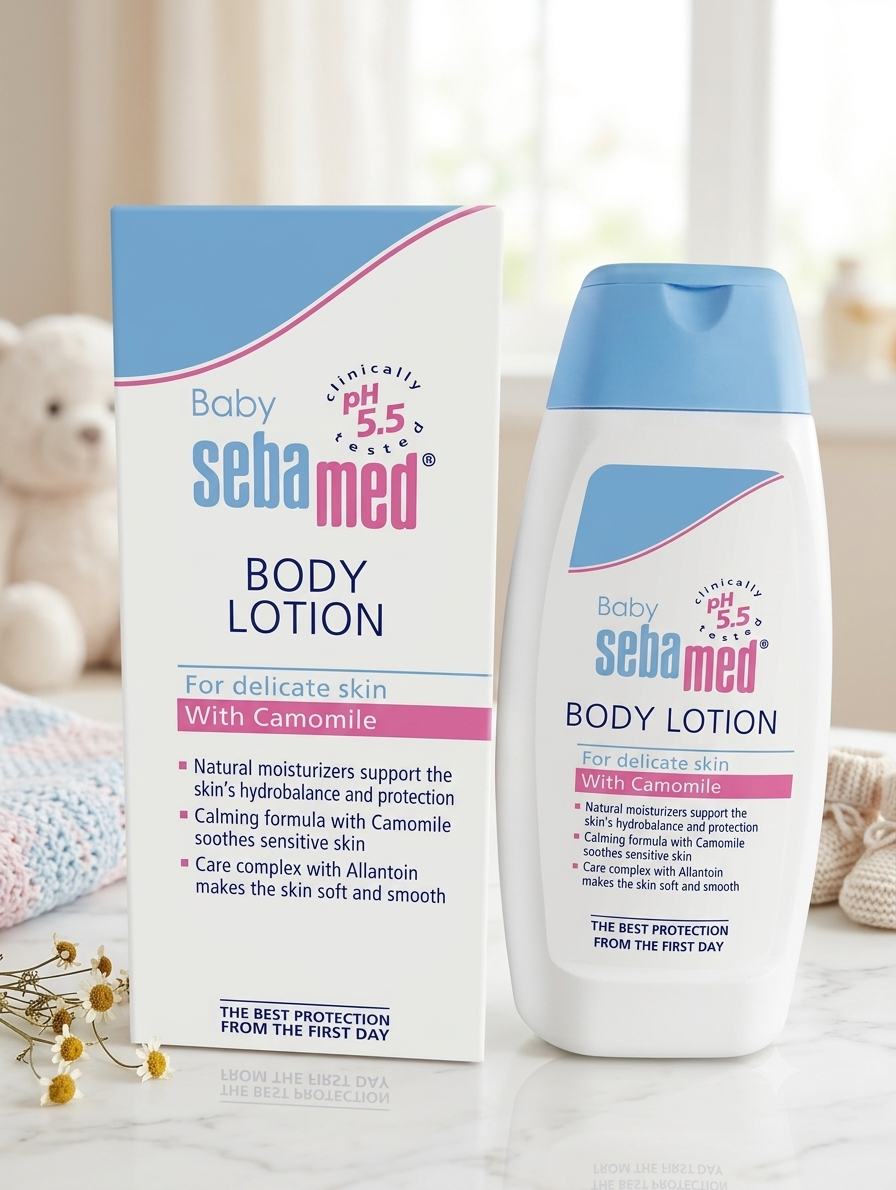 1784693647597 Baby Sebamed Body Lotion - Image 1