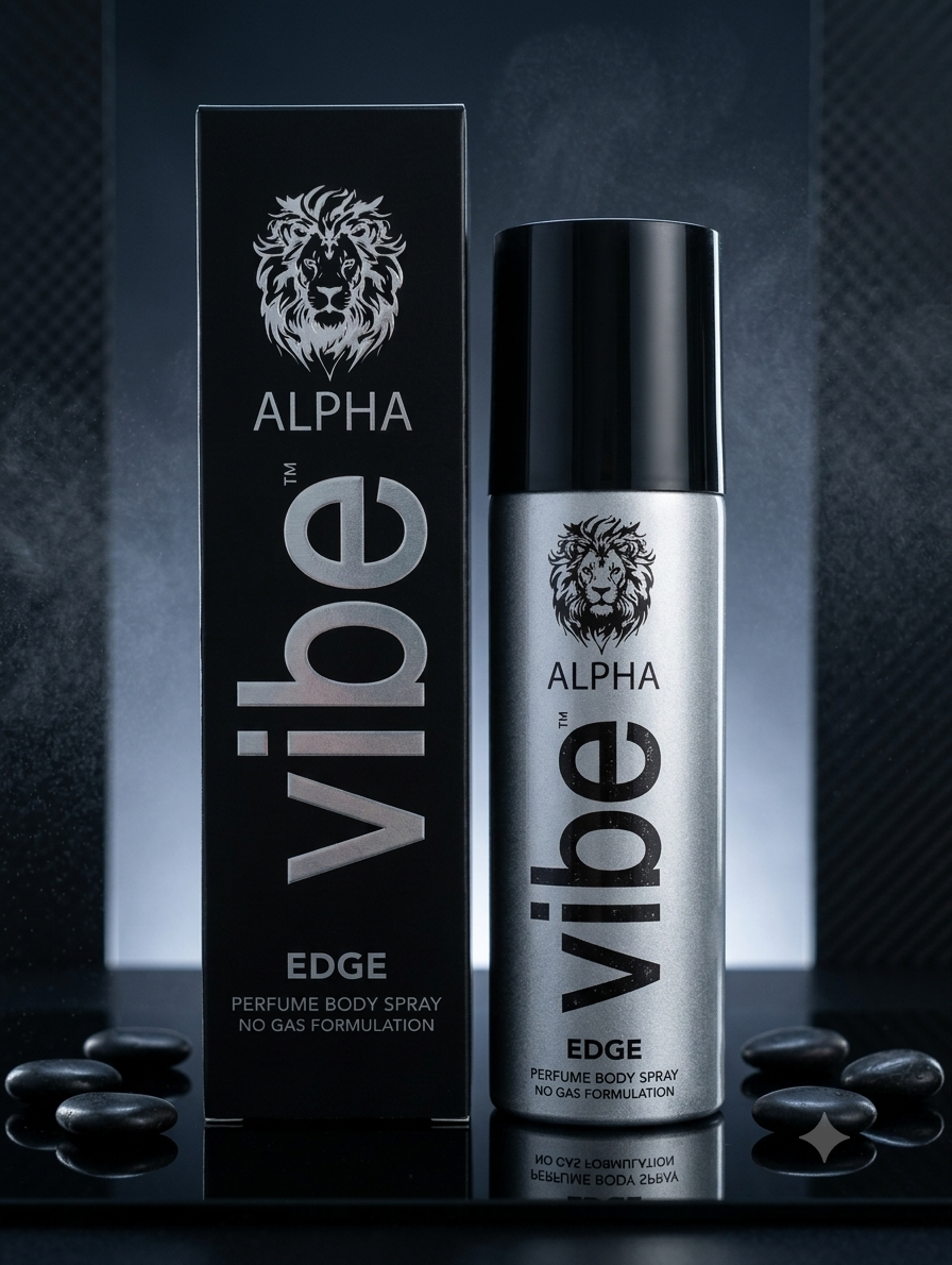 1784714014396 Vibe ALPHA Edge Perfume Body Spray - Image 1