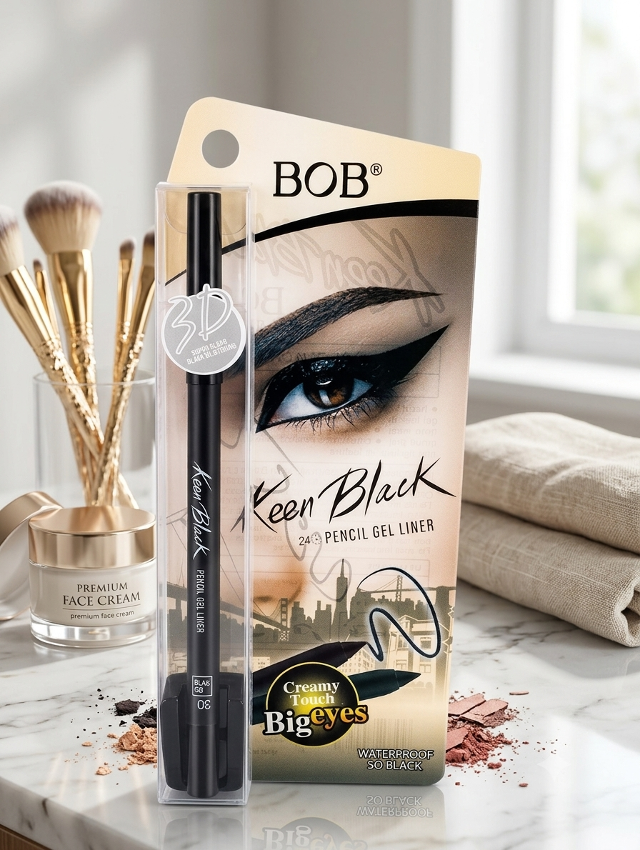 1784728485256 BOB Keen Black 24H Pencil Gel - Image 1