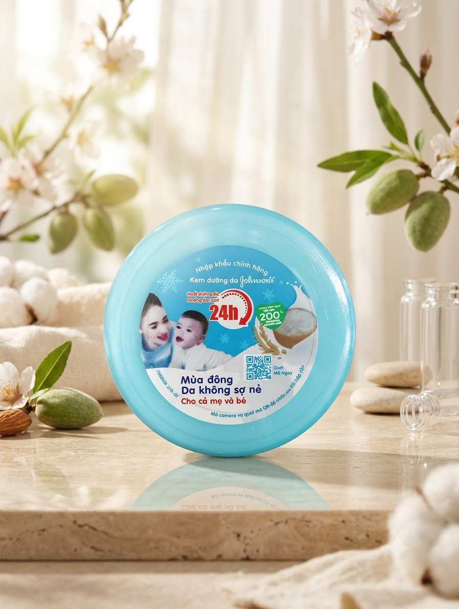 1785210838545 Johnson's Baby Milk + Rice Cream (50g) - Image 1